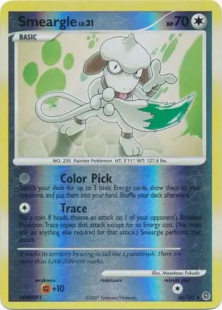 Secret Wonders Smeargle #66/132 reverse holo
